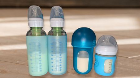 The Baby Bottles Boon Nursh Reusable Silicone Pouch Baby Bottles B11226