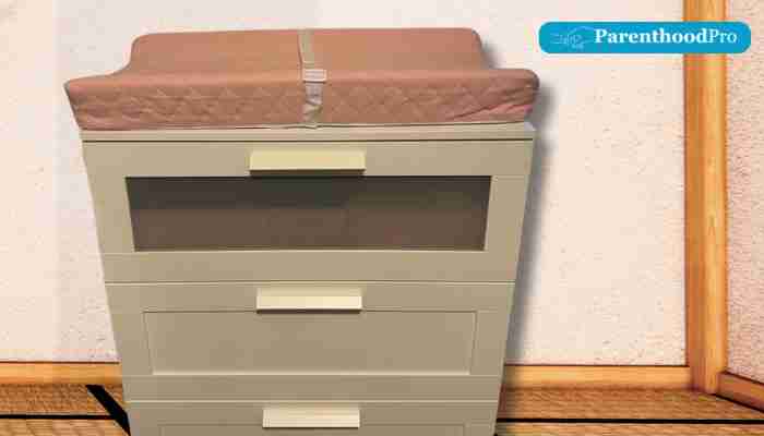 The Changing pad Organic Cotton Contoured Baby Changing Pad ‎MB-DCP