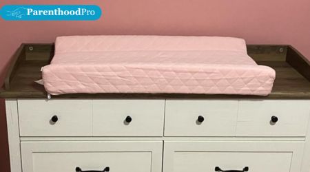 The Changing pad Organic Cotton Contoured Baby Changing Pad ‎MB-DCP