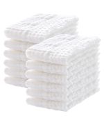 The Burp Cloth Lovely Care LC-BURP-12P-White