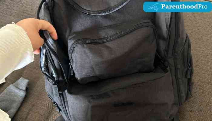 The Diaper Bag Backpack Mancro ‎104600BLK