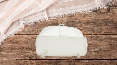 Pre-Loved White Caviar Backpack Large