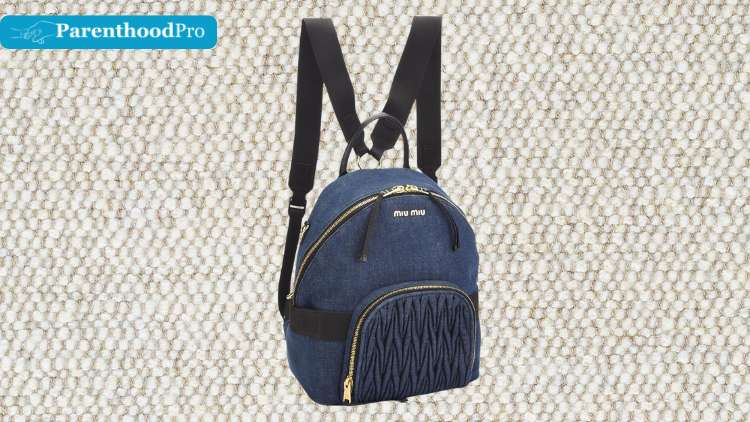 Miu Miu Pre-Loved Blue Denim Backpack Review